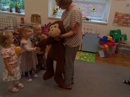 2025-09-15 Powitanie z małpka Iwoną